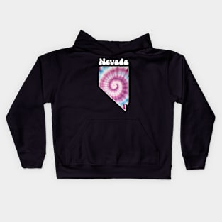 Nevada Tie Dye Kids Hoodie